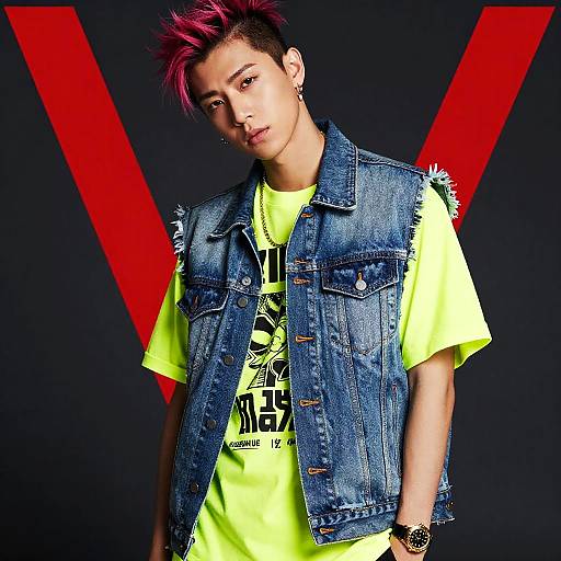 Vibrant Urban Streetwear Fashion Editorial