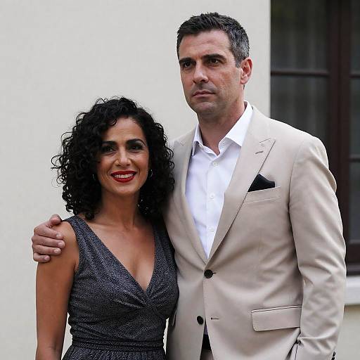 Couple Portrait in Elegant Attire