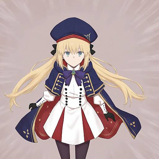 Illustration of Artoria caster (second ascension) (fate), fate/grand order in the style of Gomu (chewinggom)