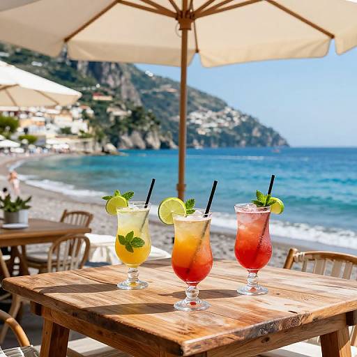 Tropical Cocktails at Arienzo Beach