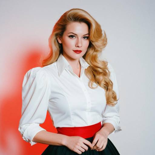 Glamorous 1980s Glori-Anne Gilbert Cosplay
