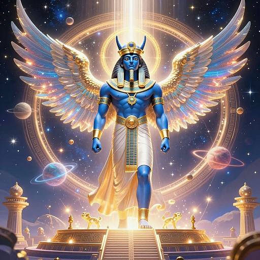 Anu, Sky Father in Cosmic Palace