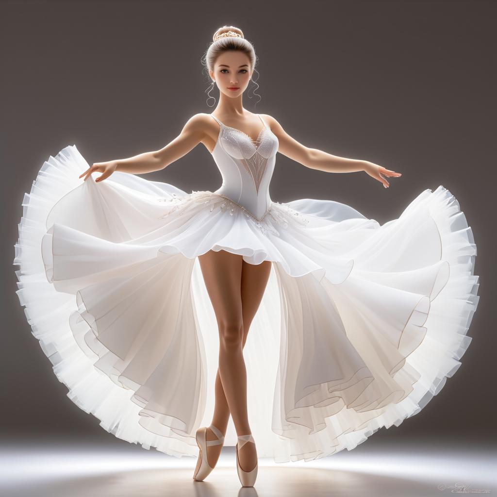 Elegant Ballerina in Serendipity