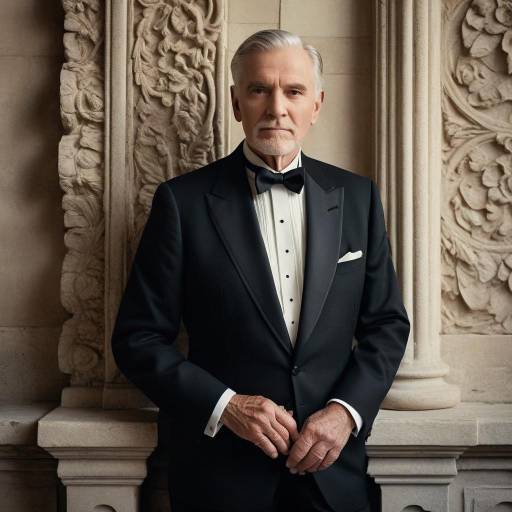 Elegant Portrait of a Distinguished Elder