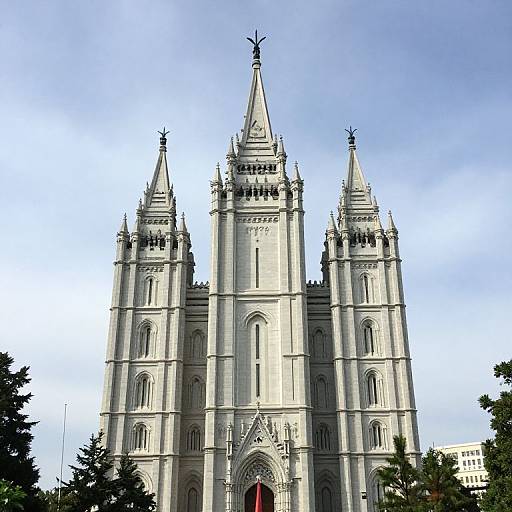 Salt Lake Temple City Spires