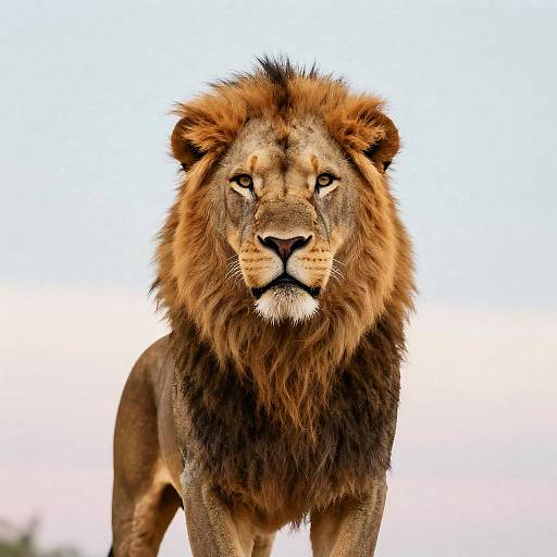 Majestic Lion Portrait