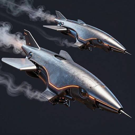 Futuristic Cyberpunk Torpedo Design