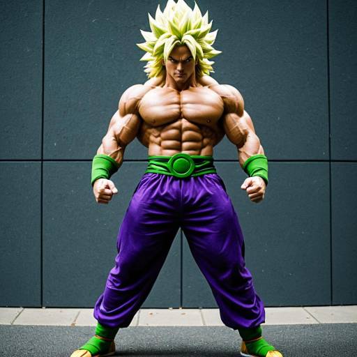 Epic Broly Cosplay Costume Design