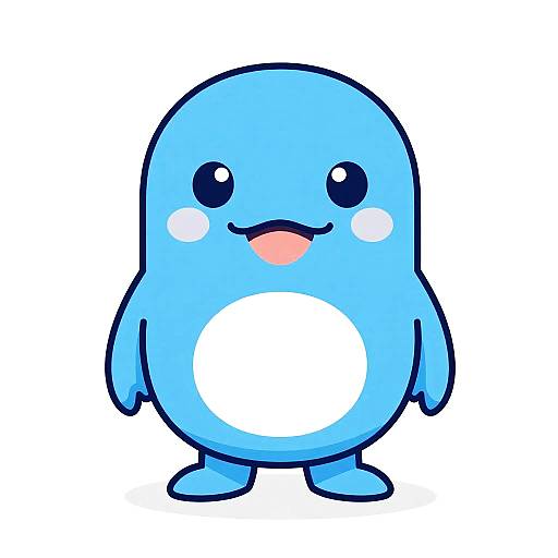 Cute Platypus Character Design