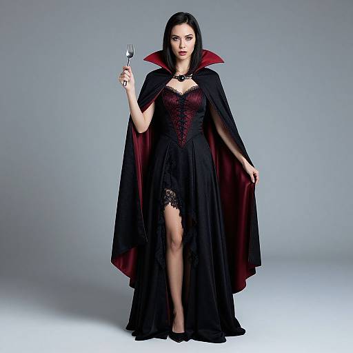 Female Vampire Costume Design