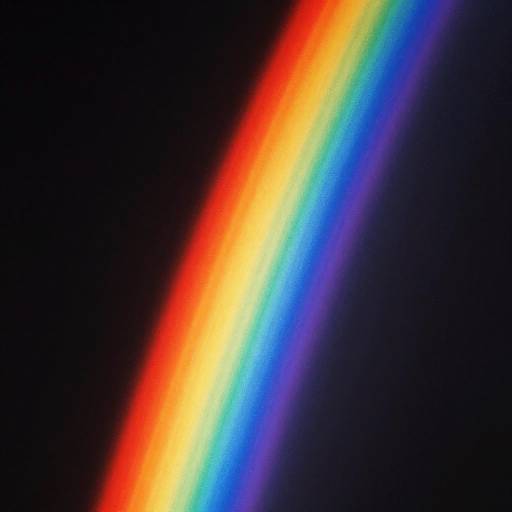 Vibrant Glowing Light Streaks