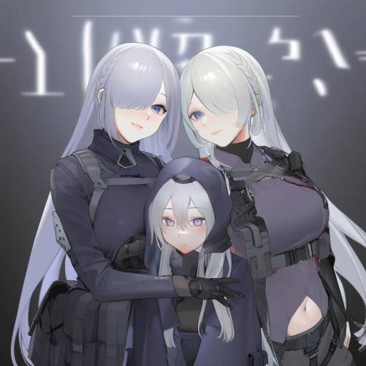 Illustration of Ak-15 (girls' frontline), girls' frontline in the style of Ohisashiburi