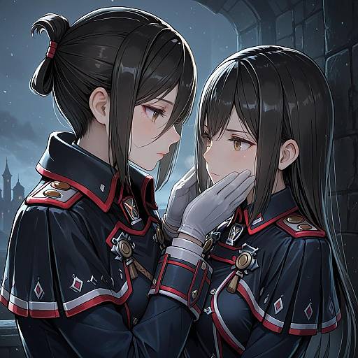 Illustration of Morag ladair (xenoblade), xenoblade chronicles (series) in the style of Isegawa yasutaka