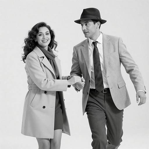 Dynamic Black-and-White Action Photography