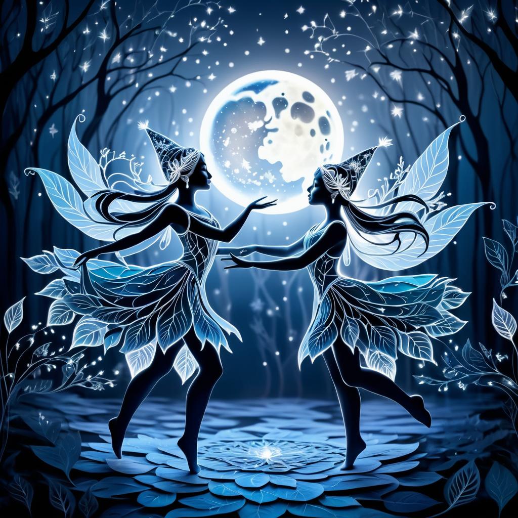 Ethereal Dance of Woodland Elves