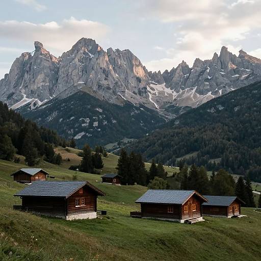 Serene Alpine Valley Sanctuary
