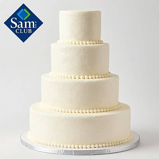 Affordable 3-Tier Wedding Cake