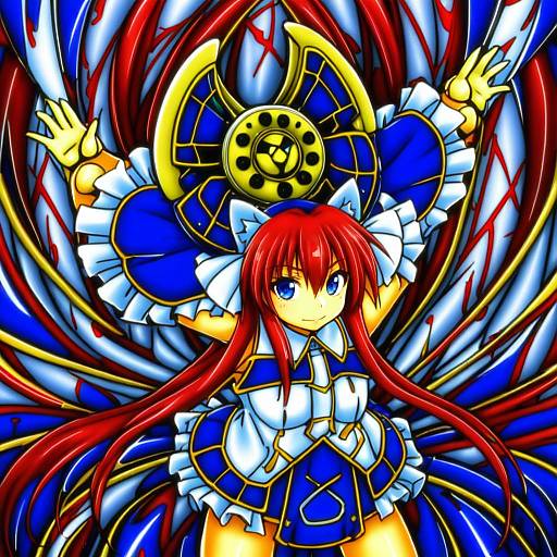 Illustration of Arf, lyrical nanoha in the style of Miyasu risa