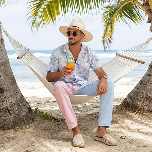 Island Chic Male Summer Outfit