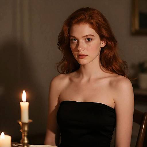 Realistic Digital Portrait of Girl