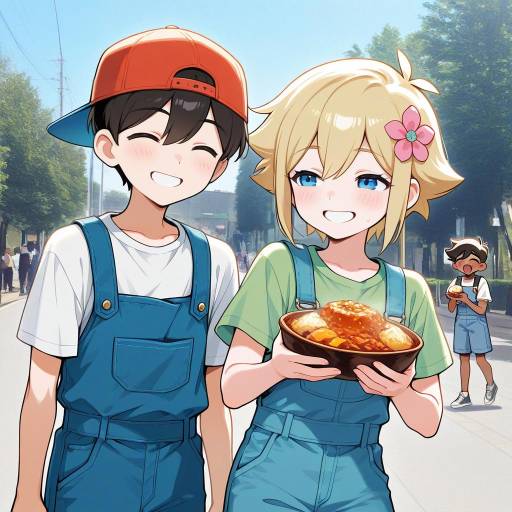Outdoor Gathering of Diverse Boys