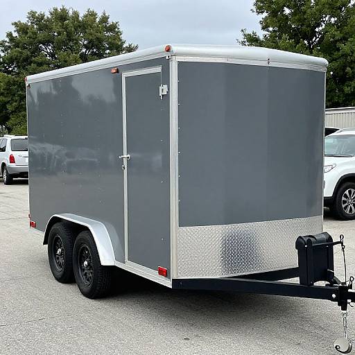2021 Haulmark Gray Cargo Trailer