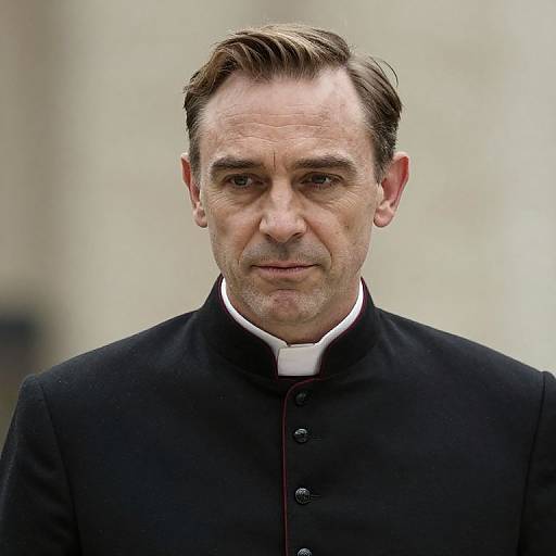 Portrait of Young Pope Jude Law