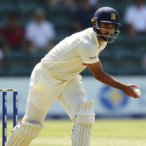 Fast Bowling Action Close-Up