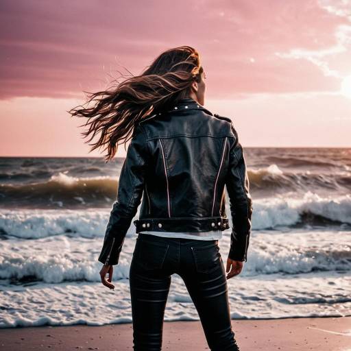 Cinematic Beach Scene with Dramatic Lighting Cinematic Beach Scene with Dramatic Lighting