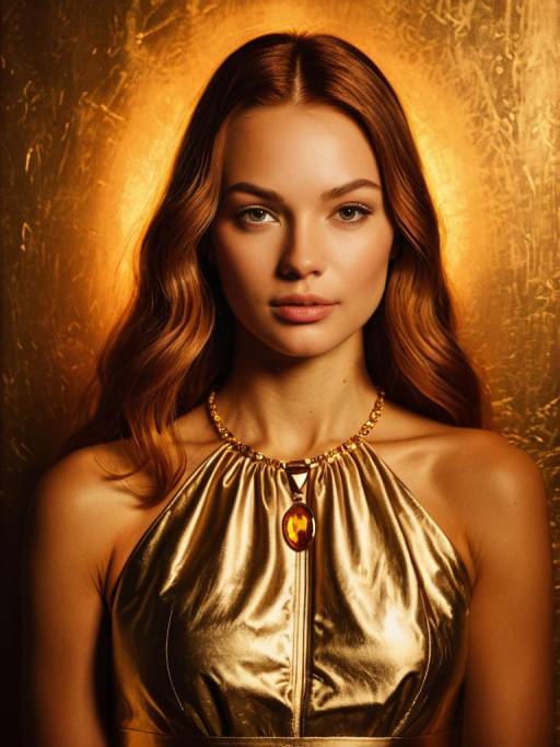 Elegant Tropical Fashion Portrait