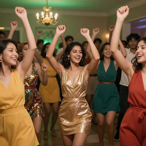 Lively Party Dance Celebration