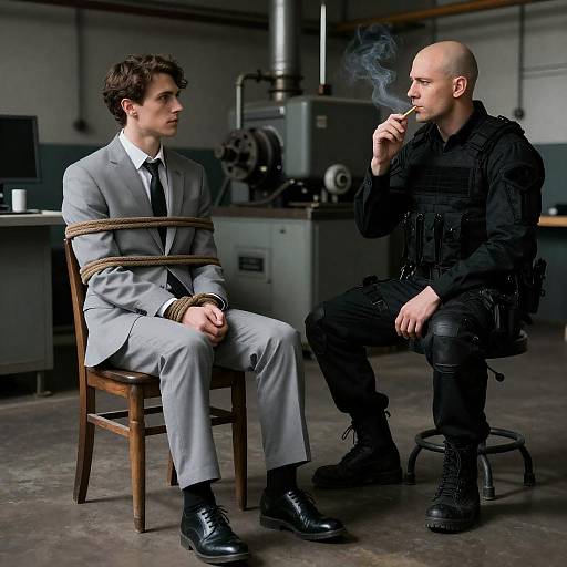 Intense Interrogation in Industrial Setting