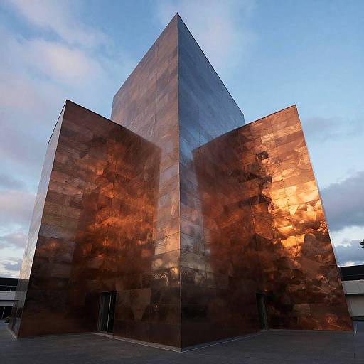 Futuristic Jagged Facade Building