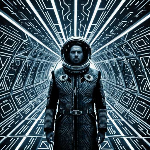 Sci-Fi Character in Cosmic Corduroy