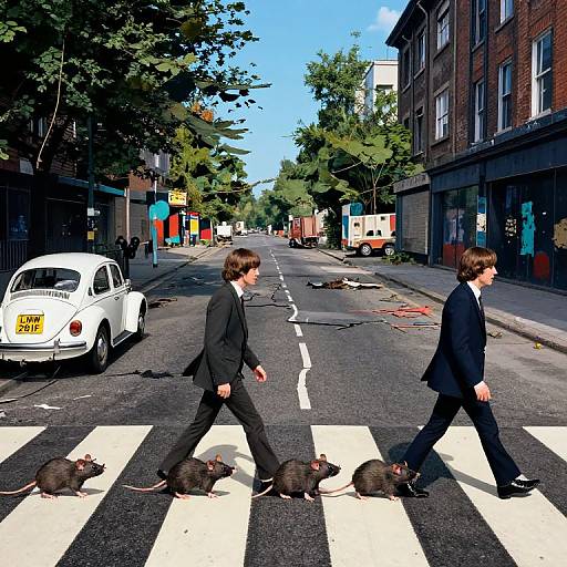Urban Decay Rat Beatles Reenactment