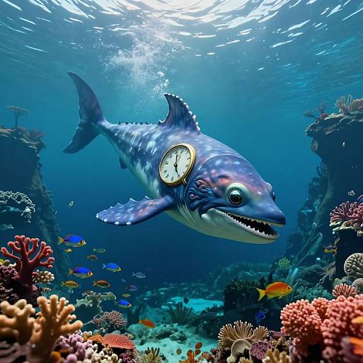 Surreal Underwater Dreamscape Leviathan