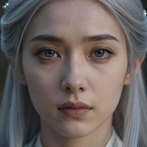 Hyperrealistic Portrait of a Fantasy Elf