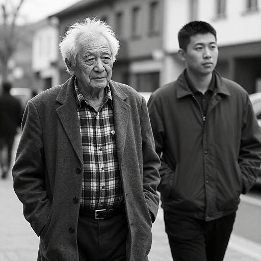 Contrasting Generations in Black and White