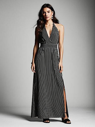 Elegant Petite Woman in Boho-Chic Fashion