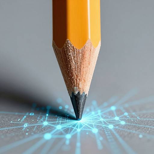 Surreal Fusion of Pencil and AI