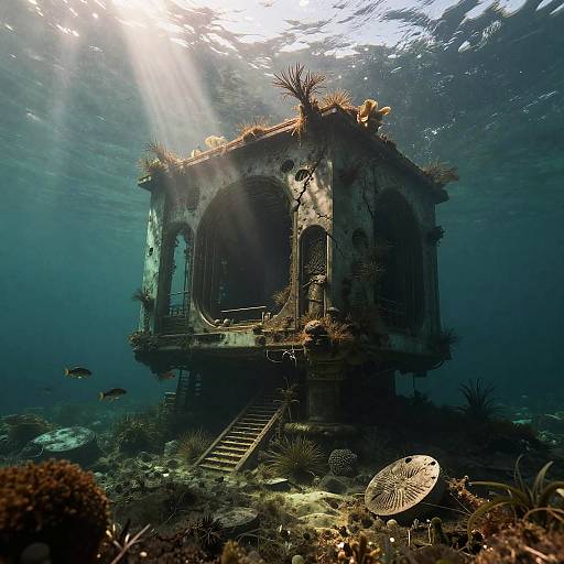 Exploring a Photorealistic Underwater City