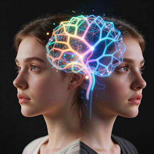 Futuristic AI Photo Transformation