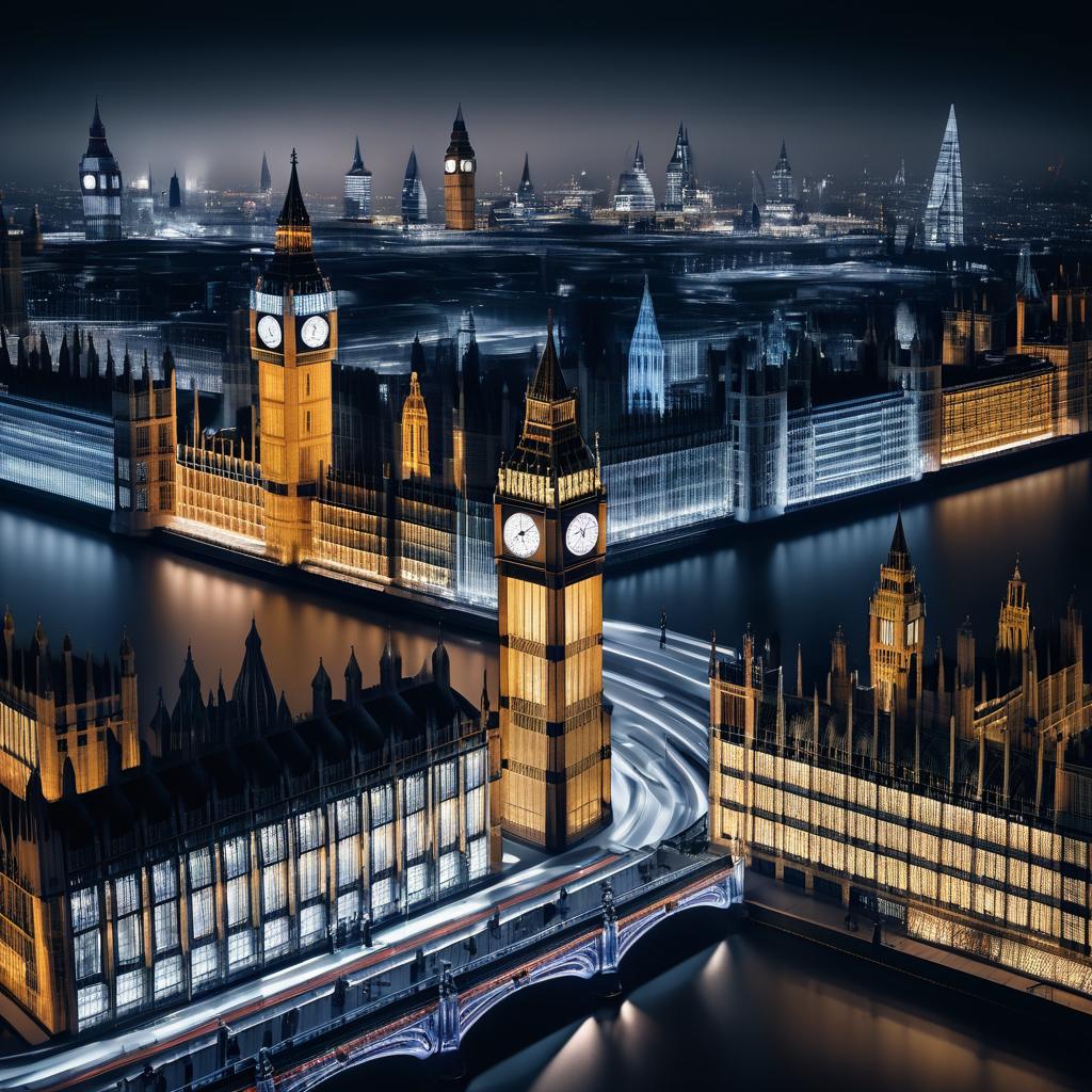 Futuristic Big Ben Redesign in UHD