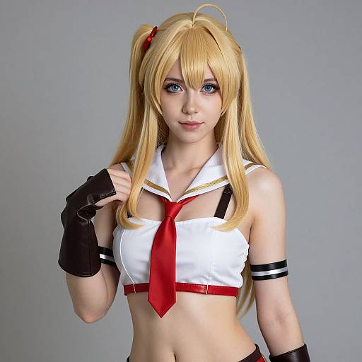 Realistic Rin Shibuya Cosplay Photo