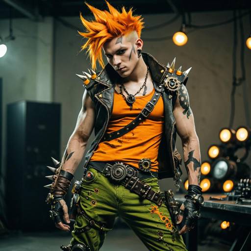 Junkrat-Inspired Cosplay Costume Concept