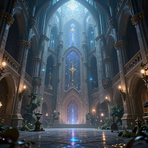 Hyperrealistic Medieval Elven Architecture