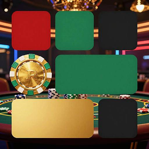Vibrant Casino Color Palette Design