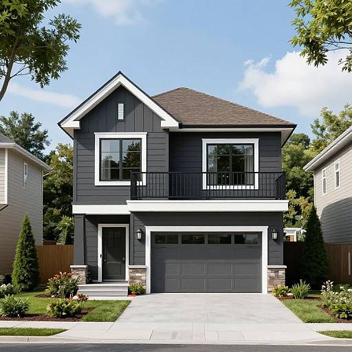 Modern Two-Story Home Design