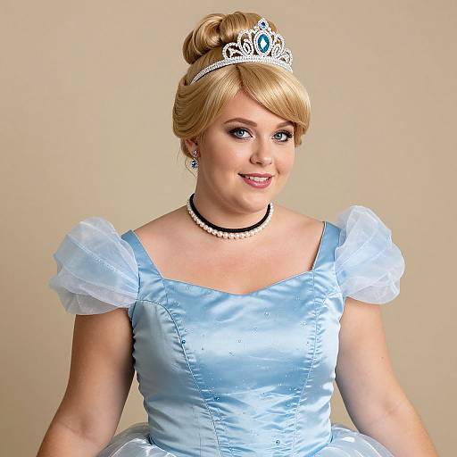 Realistic Plus Size Cinderella Costume