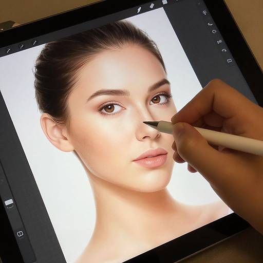 Photoshop Facial Hair Removal Workflow